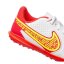 Dětské kopačky Nike Tiempo Legend 9 Club TF - Barva: Bílá/červená, Velikost: 35.5
