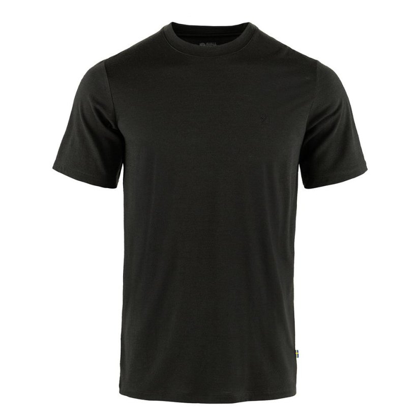 Pánské tričko Fjällräven Abisko Wool SS M - Farba: Žltá, Veľkosť: XS