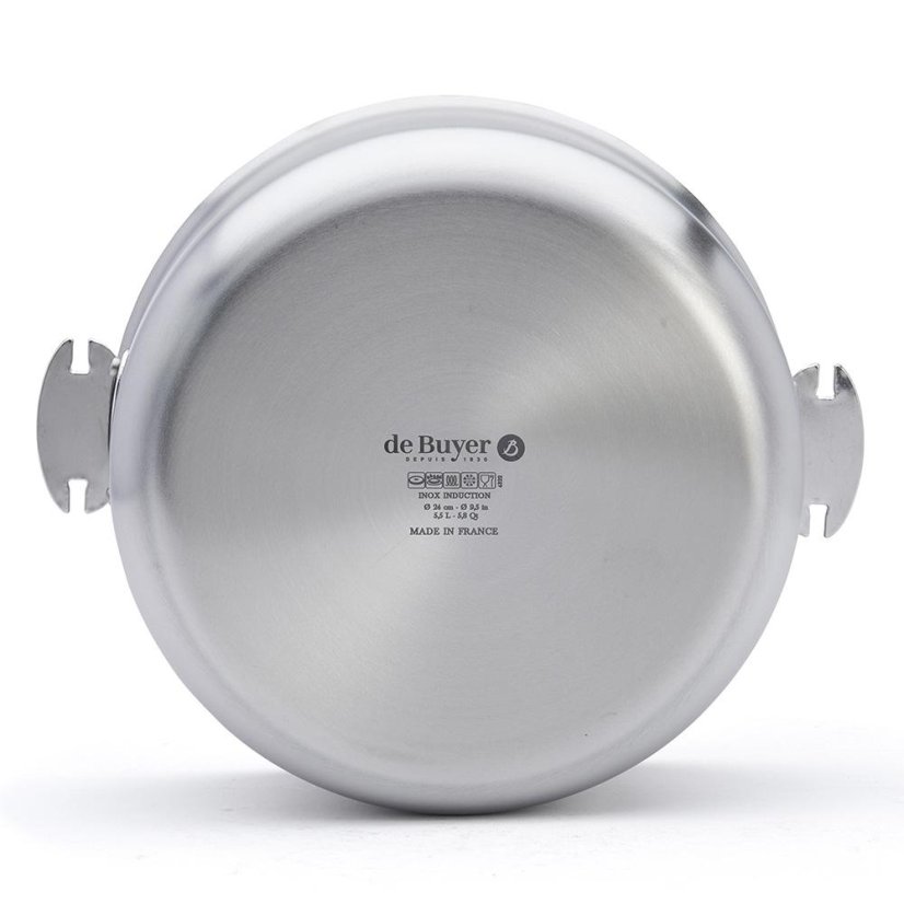 De Buyer Alchimy Loqy 3661.24 pot, 24 cm