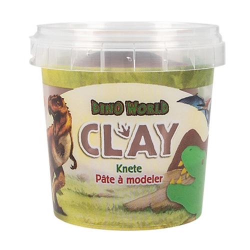 Brown modeling clay Dino World T-Rex