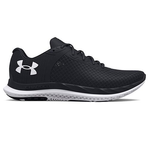 Women's Under Armour UA W Charged Breeze Black Shoes - Color: Black, Size: 42