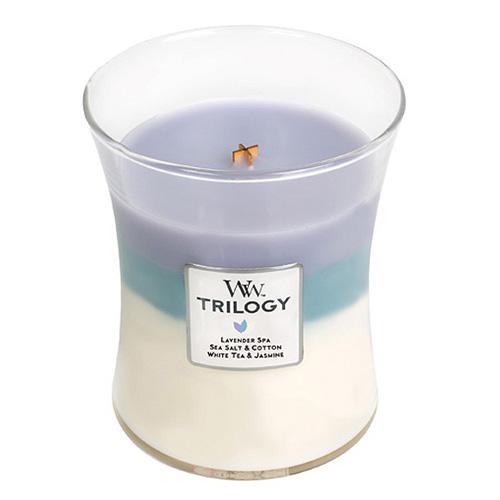 WoodWick Trilogy Medium Candle, Calming Retreat WoodWick Trilogy Medium Candle, Calming Retreat