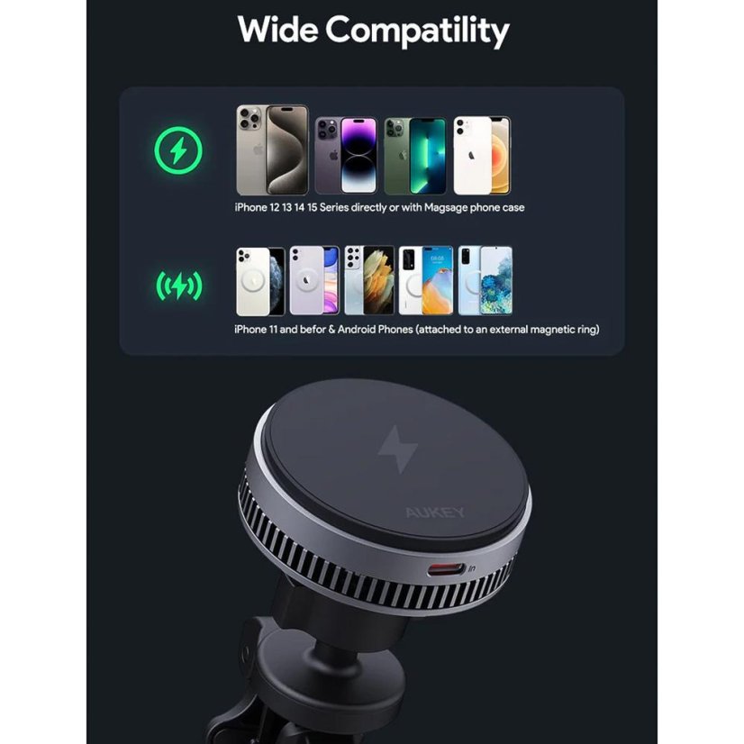 MAG nabíječka do auta Aukey HD-MC13A