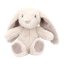 Nelly Princess Mimi Plush Rabbit, 19 cm – Light Gray
