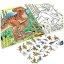 Kolorowanki z kredkami w opakowaniu Dino World