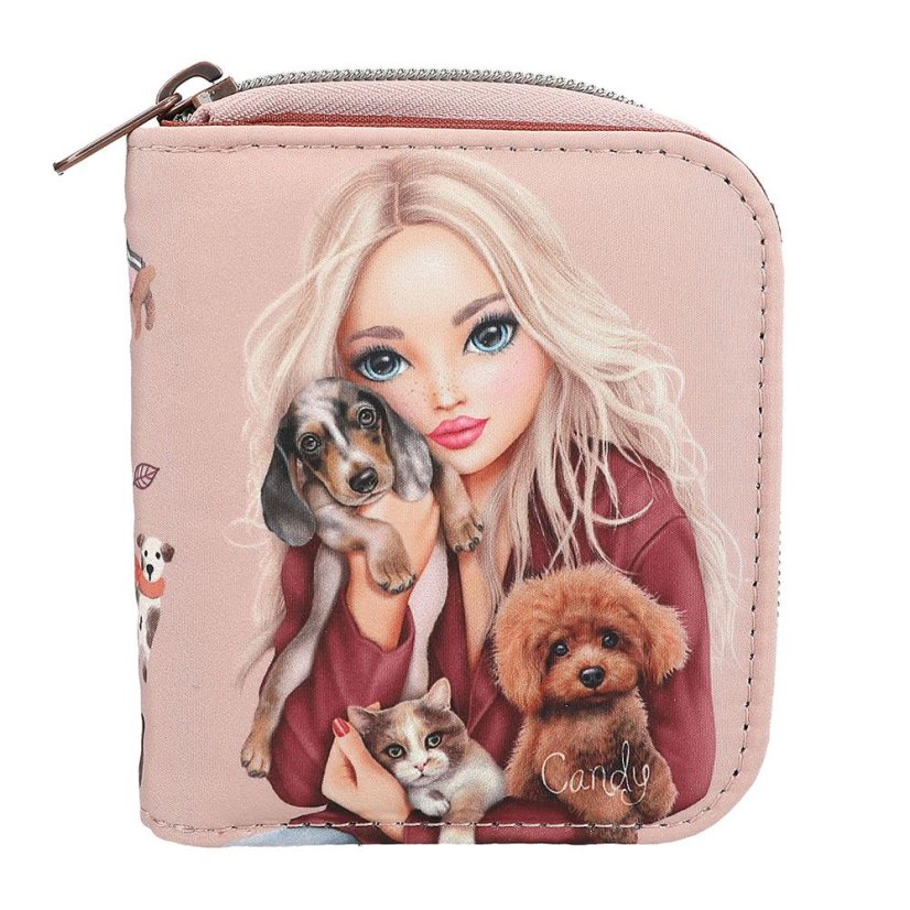 Top Model Fur Ever Friends Zippered Wallet
