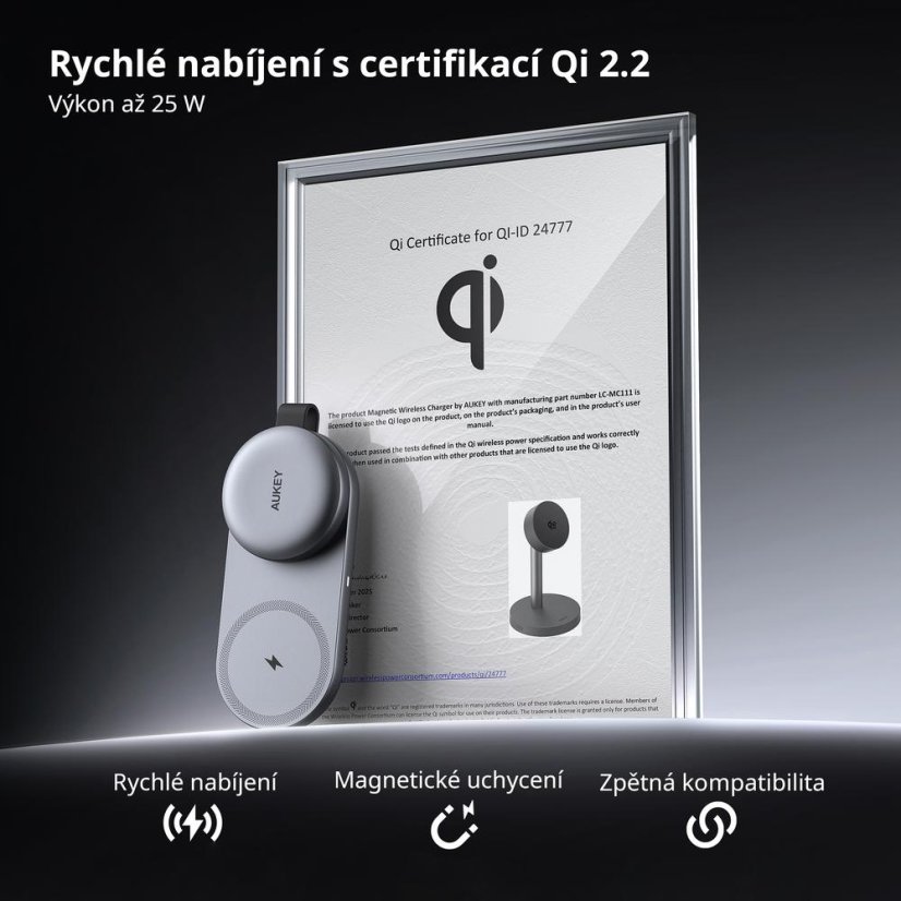 MAG nabíječka Aukey LC-MC314