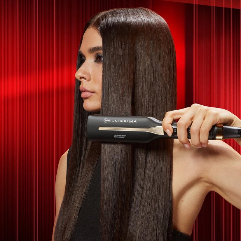 Bellissima Absolute 11873 black and gold hair straightener