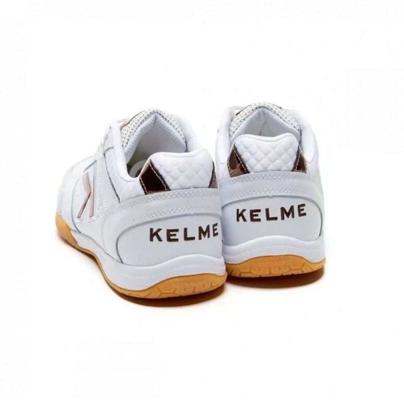 Hallenschuhe Kelme Liga Pro - Farbe: Weiß, Größe: 40
