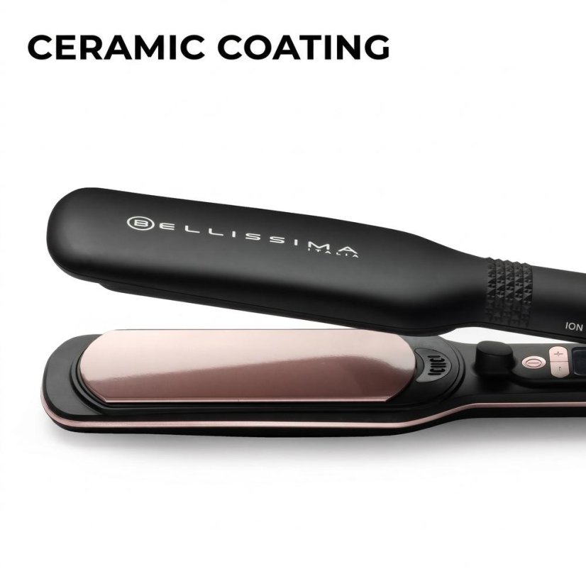 Bellissima XL Ion 11878 Black Hair Straightener
