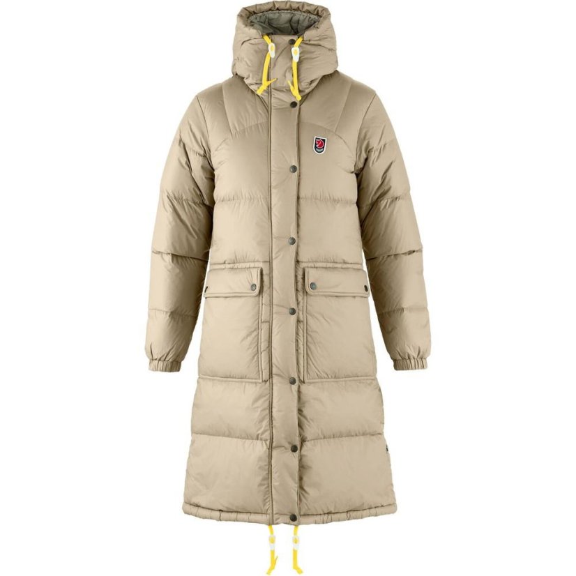 Dámská parka Fjällräven Expedition Long Down Parka W - Kolor: Czarny, Rozmiar: XXS