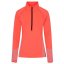 Under Armour ColdGear 1/2 Zip Damen-T-Shirt - Farbe: Schwarz, Größe: L