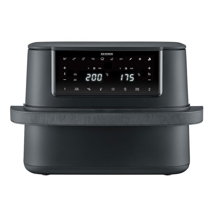 Severin FryLight Flex-Max-Dual FR 2490 black hot air fryer