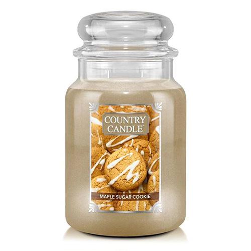 Sviečka Country Candle veľká, Maple Sugar Cookie