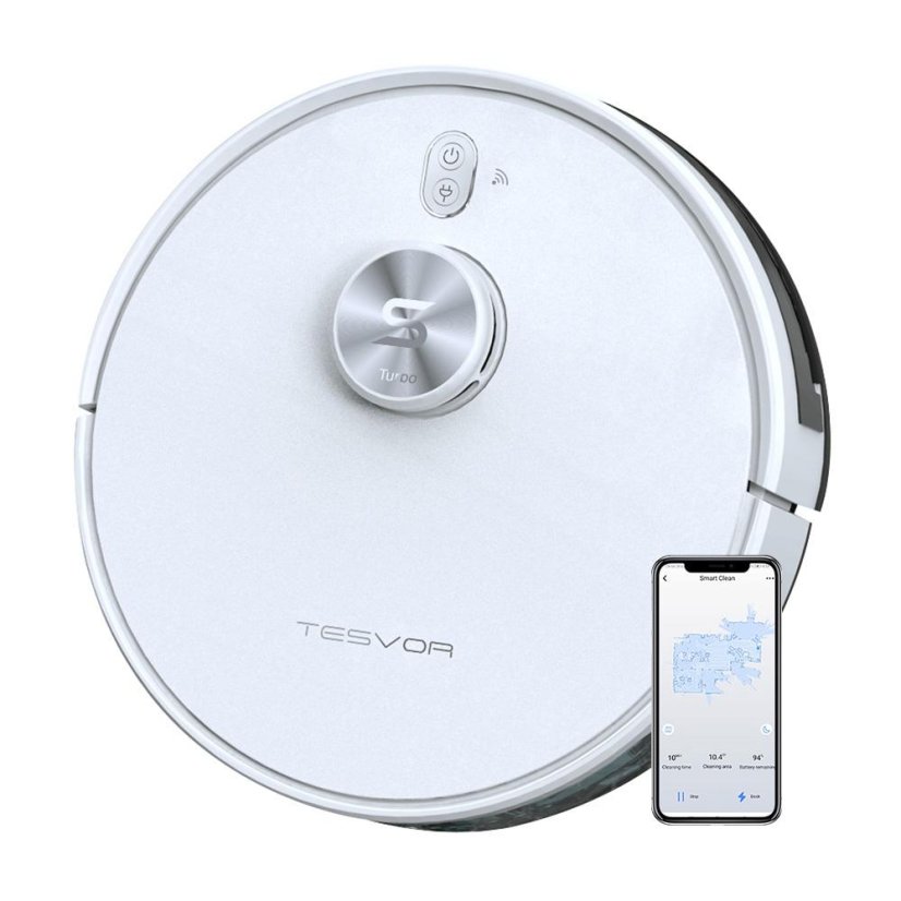 Tesvor S6 Turbo robot vacuum cleaner with laser navigation