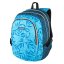 Schülerrucksack Target 3 Zip Duel Ocean Leaves 26295