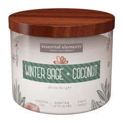 Svíčka Candle-lite, Winter Sage & Coconut