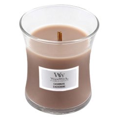 Svíčka WoodWick malá, Cashmere