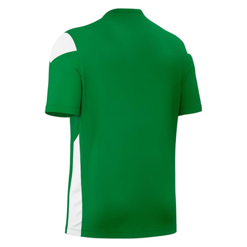 Macron Polis Kinder-Sporttrikot - Farbe: Rot/Weiß, Größe: XXS