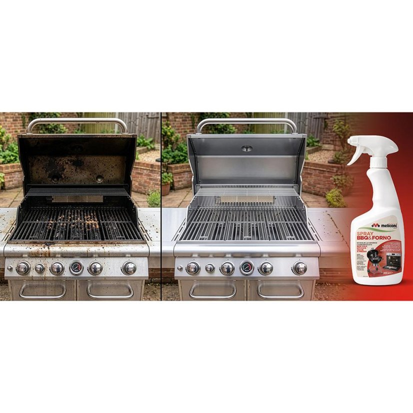 Univerzální čisticí sprej na BBQ a trouby Meliconi 621037