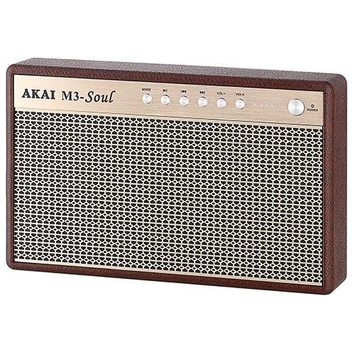 AKAI M3 SOUL speaker, Coffee brown