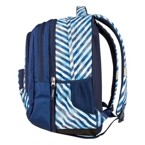 Target 2in1 Jump Navy Stripes School Backpack 26301