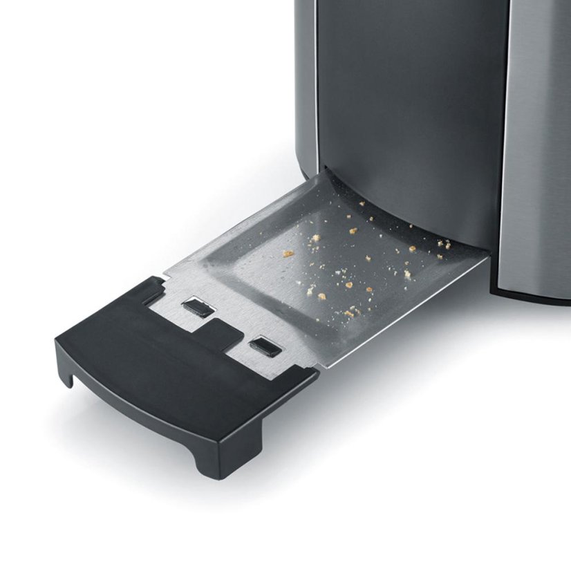 Toaster Severin AT 2589 schwarz-Edelstahl