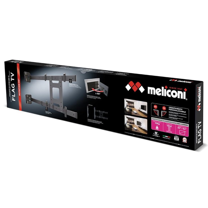 TV držák výklopný o 90° Meliconi 480872 Flag