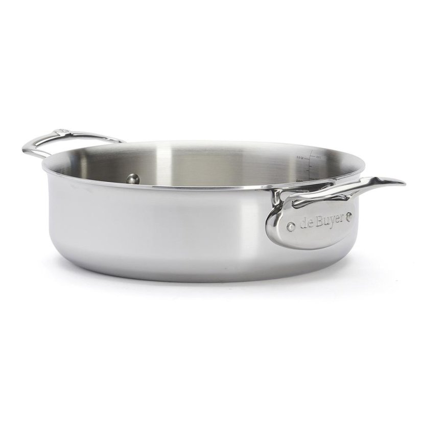 Alacsony fedeles edény de Buyer Affinity 3741.24, 24 cm