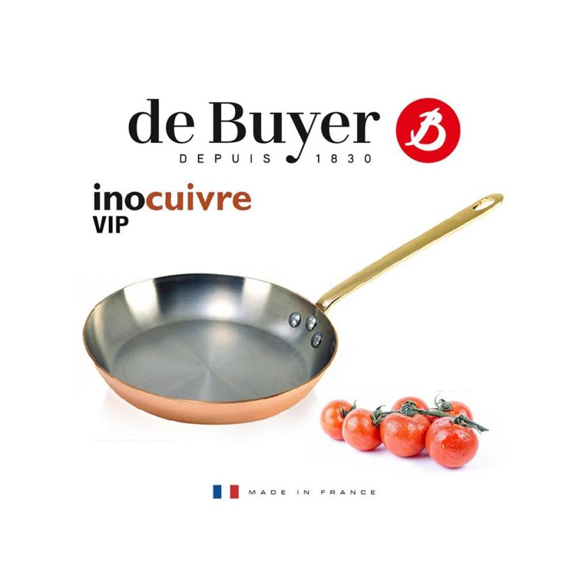 De Buyer Inocuivre 6450.24 medená panvica, 24 cm