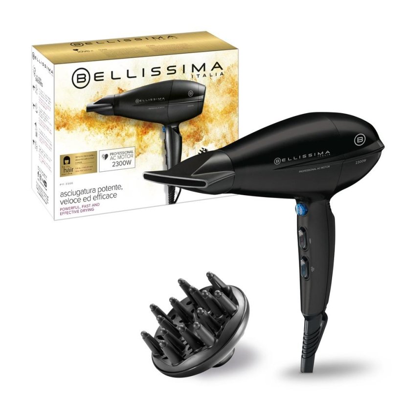 Bellissima Professional P11 11463 fekete hajszárító
