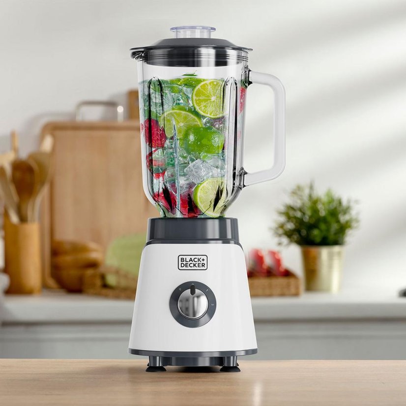 Black+Decker BXJB1002E fehér asztali keverőgép