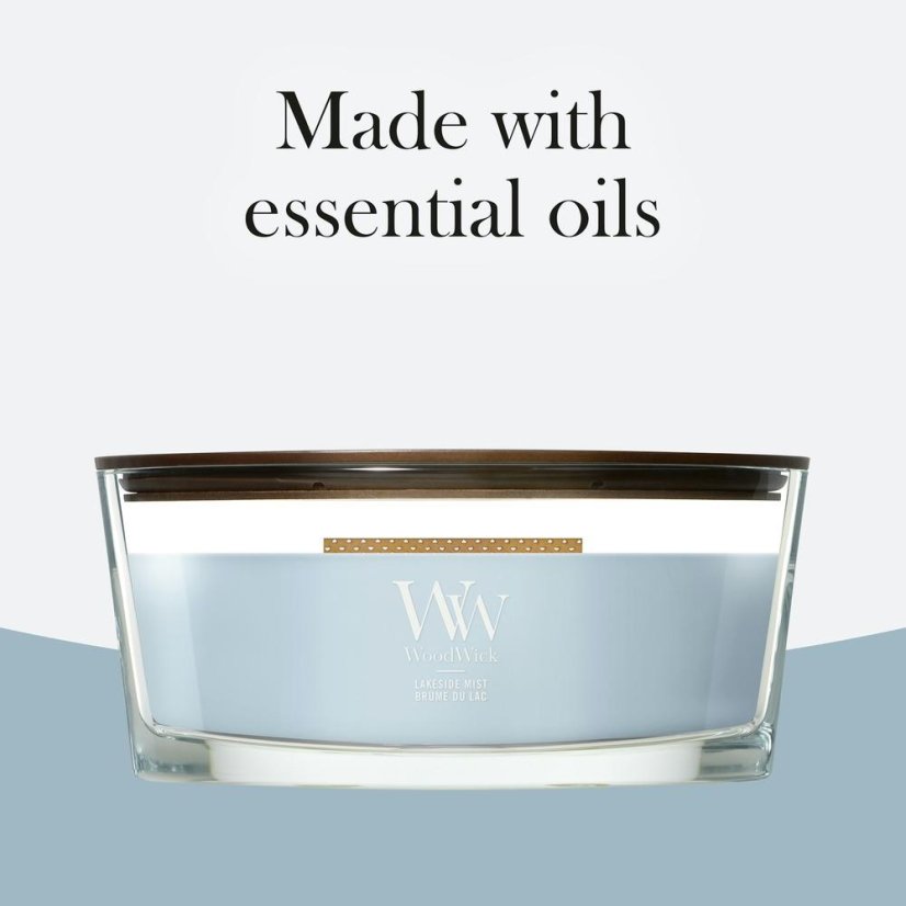 WoodWick Boat Candle, Lakeside Mist