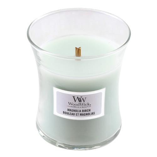 WoodWick-Kerze klein, Magnolia Birch WoodWick-Kerze klein, Magnolia Birch