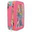 Three-tier neon pencil case with Top Model Lizzy, Fergie & Jill accessories