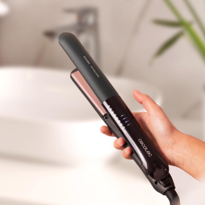 Haarglätter Cecotec Bamba RitualCare 3405 schwarz