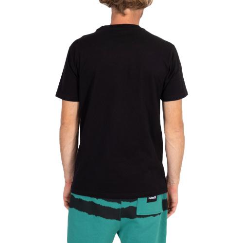 Hurley Oceancare Block Party Men's T-Shirt - Color: Black, Size: S