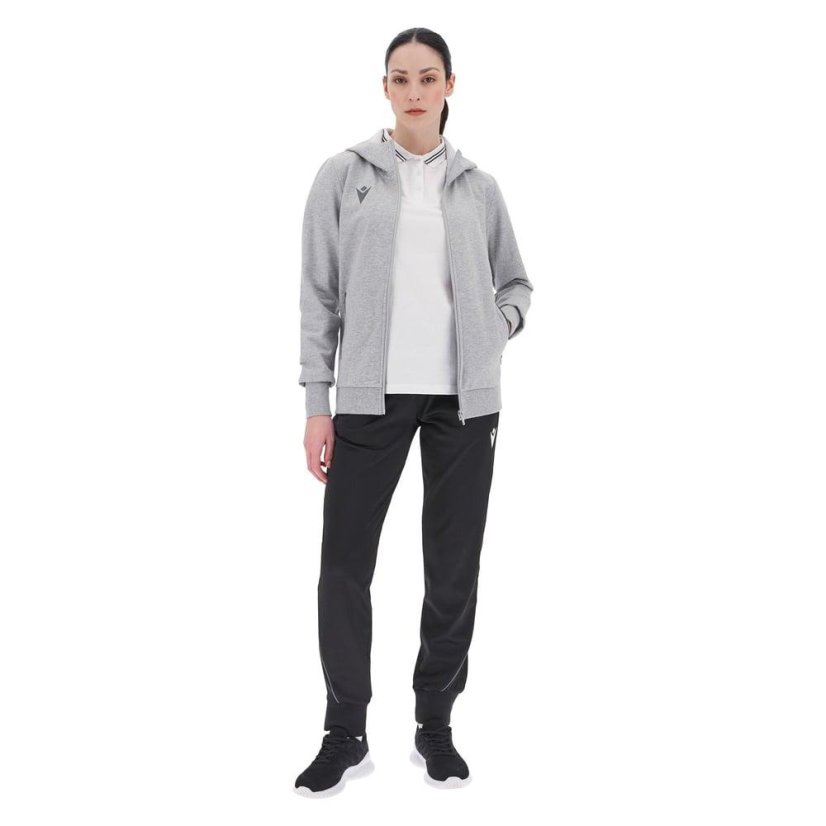 Macron Drum Sweatshirt - Color: Gray, Size: M