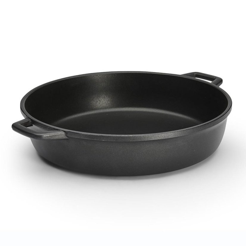 Panvica na restovanie de Buyer Choc Extreme 8313.36, 36 cm hliník, čierna