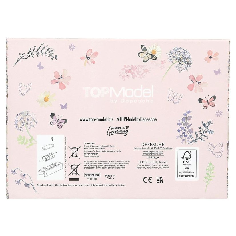 Schmuckkästchen mit Soundeffekt Top Model Summer Feeling