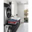 Universeller Zwischenraum zwischen Waschmaschine und Trockner mit ausziehbarem Regal Meliconi Torre Black 656136 schwarz