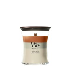WoodWick Trilogy Medium Candle, Vanilla Embers