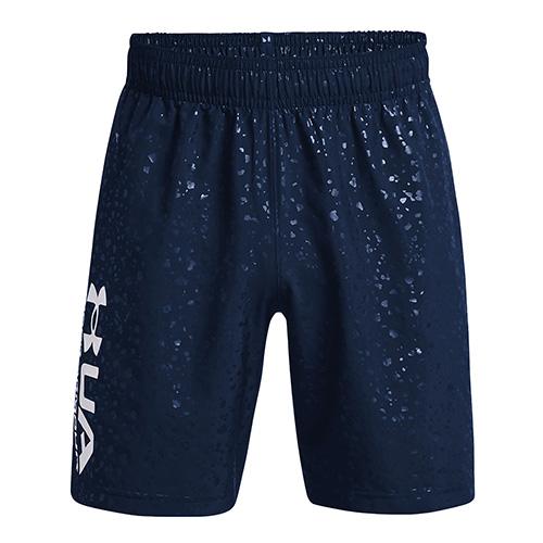 Pánské kraťasy Under Armour Woven Emboss Shorts - Barva: Černá, Velikost: L