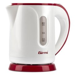 Girmi BL10 biela a červená rýchlovarná kanvica