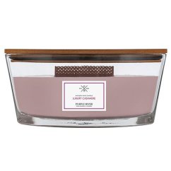 Svíčka Purple River Ellipse, Luxury Cashmere