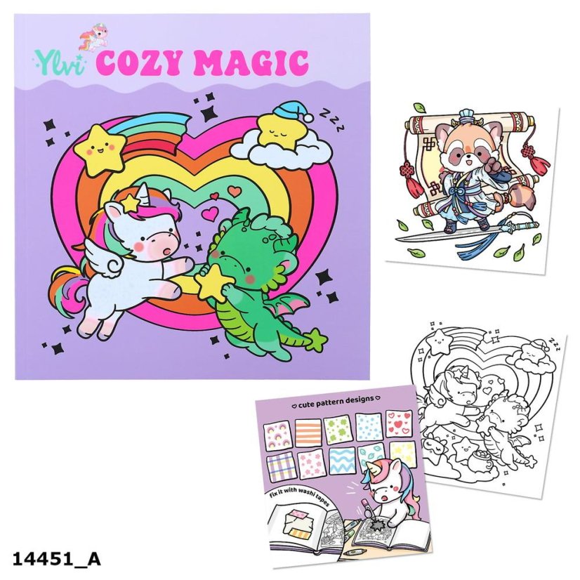 Kolorowanki Ylvi Cozy Magic