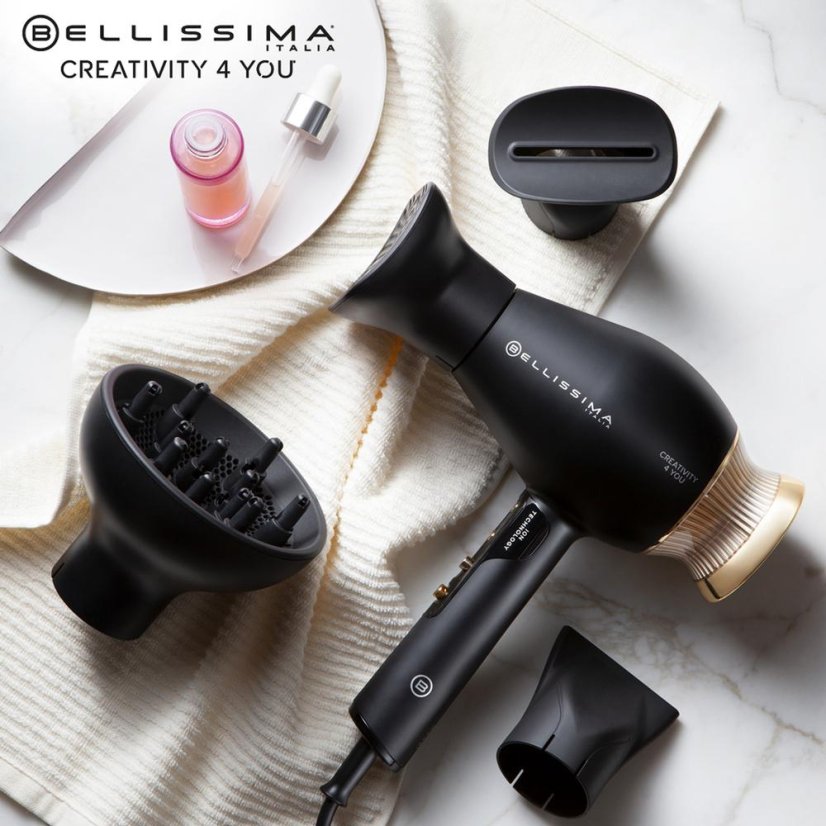 Bellissima CREATIVITY 4 YOU 11826 hajszárító, fekete