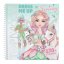 Kreatives Heft mit Aufklebern Top Model Fantasy