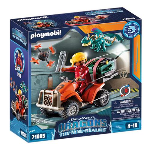 Nine Realms, Phil on a Quad Bike Playmobil 71085