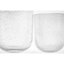DutZ Flowervase 2 Clear Bubbles glass vase